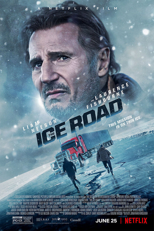The Ice Road Action Movie Poster Wall Art Print Home Wall Decor - xonomax