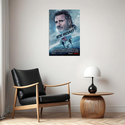 The Ice Road Action Movie Poster Wall Art Print Home Wall Decor - xonomax