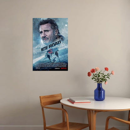 The Ice Road Action Movie Poster Wall Art Print Home Wall Decor - xonomax
