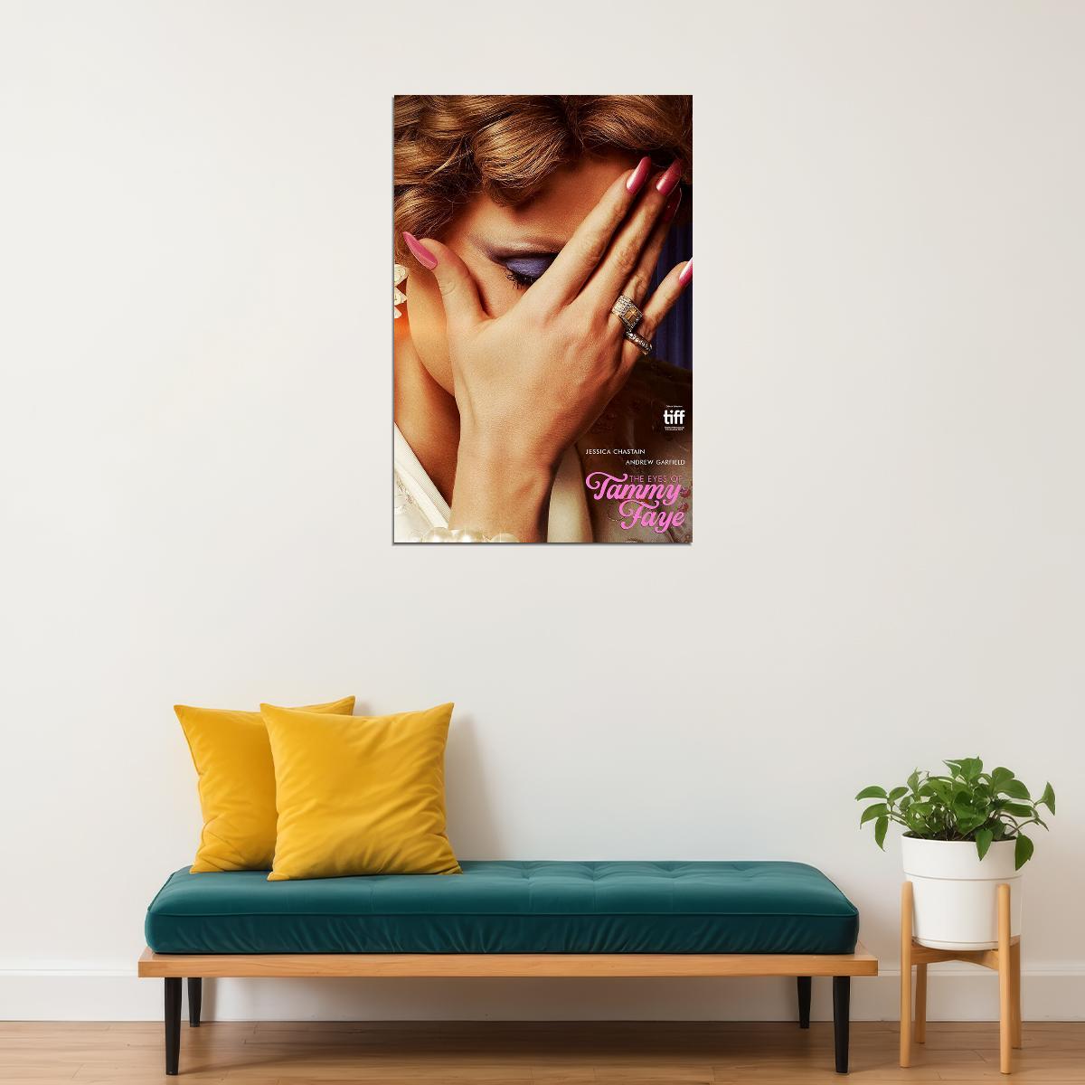 The Eyes Of Tammy Faye Movie Poster Wall Art Print Home Wall Decor - xonomax