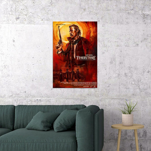 Tombstone Movie Western Classic Film Vintage Action Poster Wall Art Print Home Wall Decor - xonomax