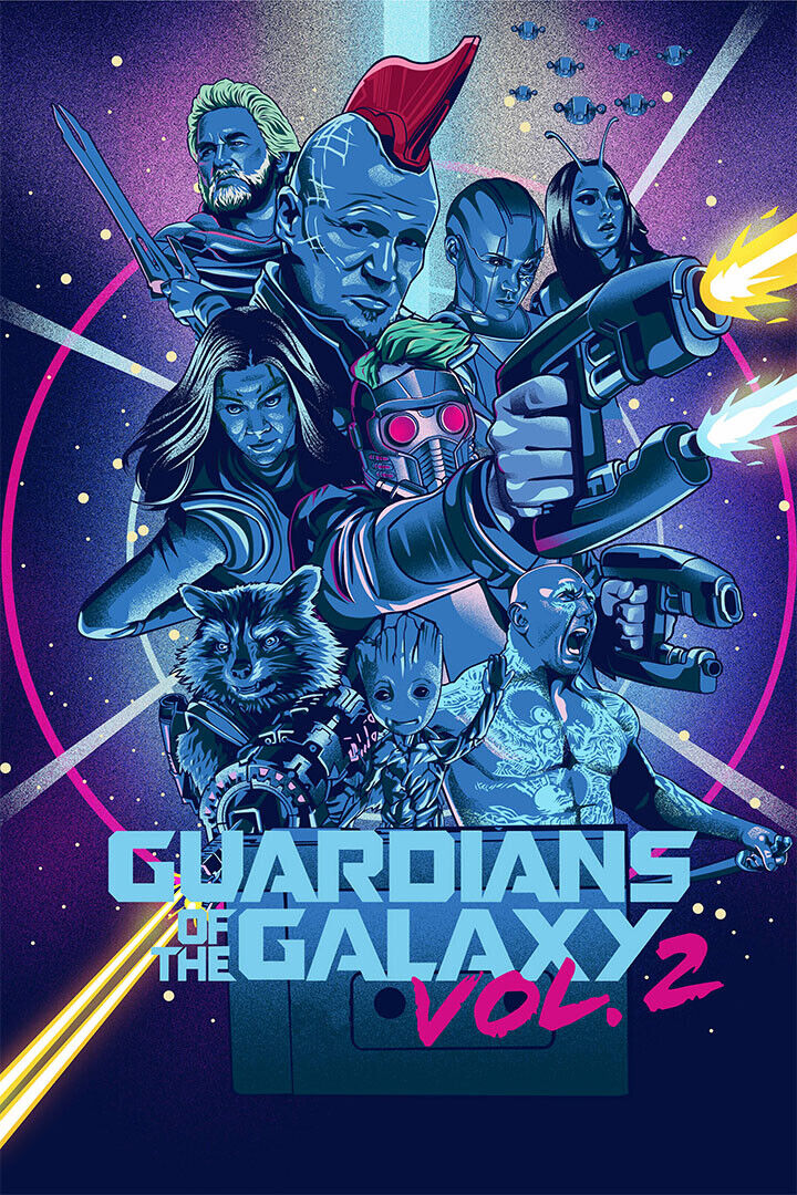 Guardians Of The Galaxy Vol2 Movie Superheroes Drama Poster Wall Art Print Home Wall Decor - xonomax