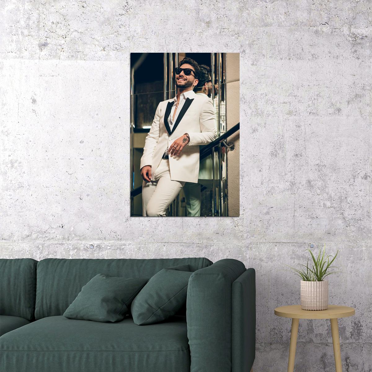 Maluma Music Singer Star Musician Fashion Poster Wall Art Print Home Wall Decor - xonomax