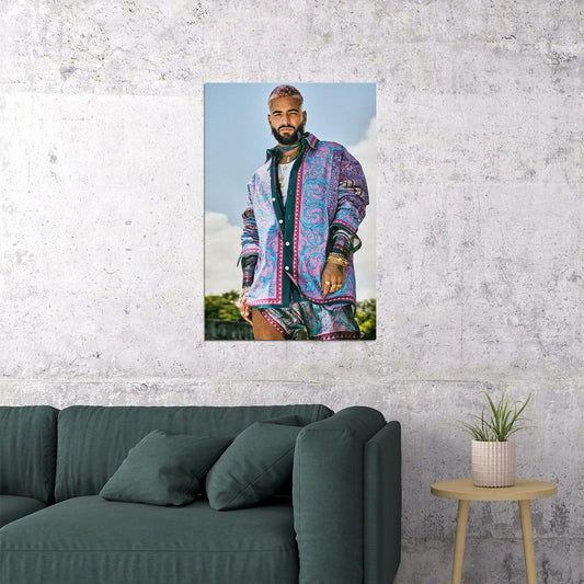 Maluma Music Singer Star Fashion Musician Poster Wall Art Print Home Wall Decor - xonomax