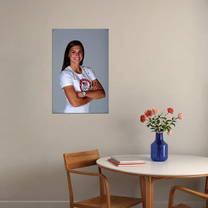 Alex Morgan Soccer Star Sport Professional Poster Wall Art Print Home Wall Decor - xonomax