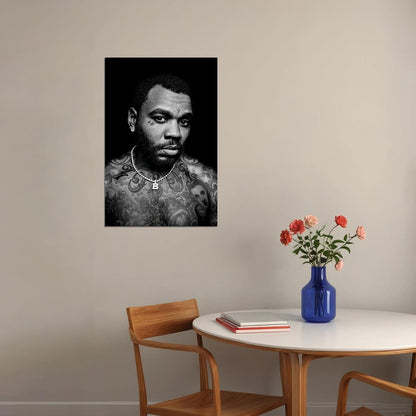 Kevin Gates Rap Music Rapper Star Hip Hop Singer Poster Wall Art Print Home Wall Decor - xonomax