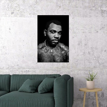 Kevin Gates Rap Music Rapper Star Hip Hop Singer Poster Wall Art Print Home Wall Decor - xonomax