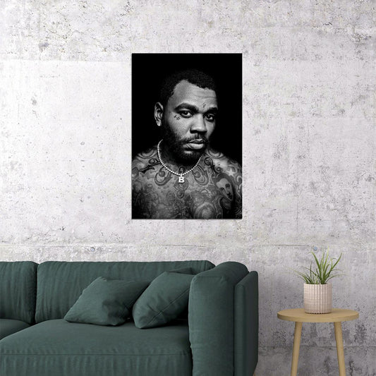 Kevin Gates Rap Music Rapper Star Hip Hop Singer Poster Wall Art Print Home Wall Decor - xonomax