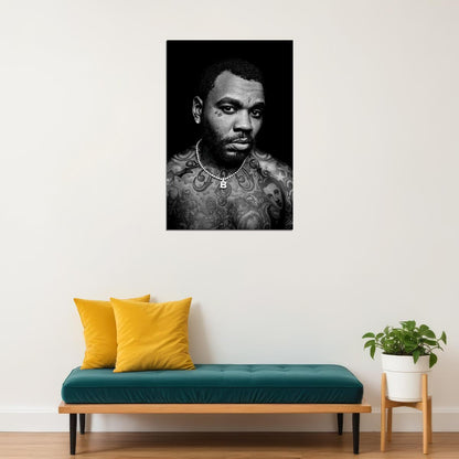 Kevin Gates Rap Music Rapper Star Hip Hop Singer Poster Wall Art Print Home Wall Decor - xonomax
