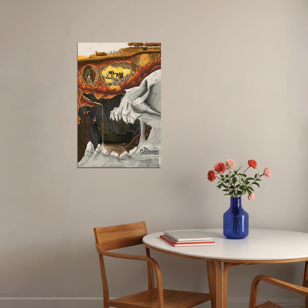 The Goonies Movie Treasure Action Comedy Poster Wall Art Print Home Wall Decor - xonomax
