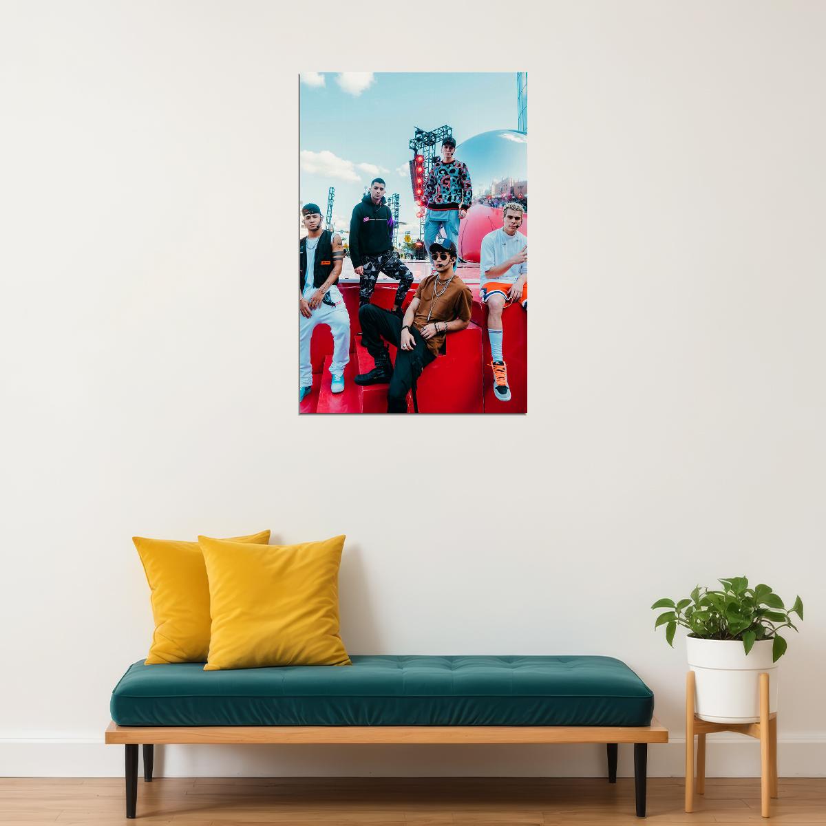 Cnco Rap Rock Music Group Boys Musicians Poster Wall Art Print Home Wall Decor - xonomax