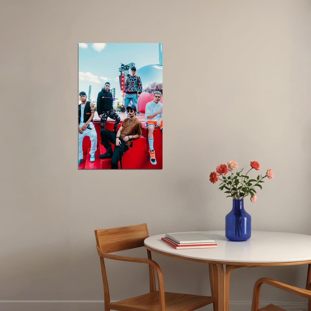 Cnco Rap Rock Music Group Boys Musicians Poster Wall Art Print Home Wall Decor - xonomax