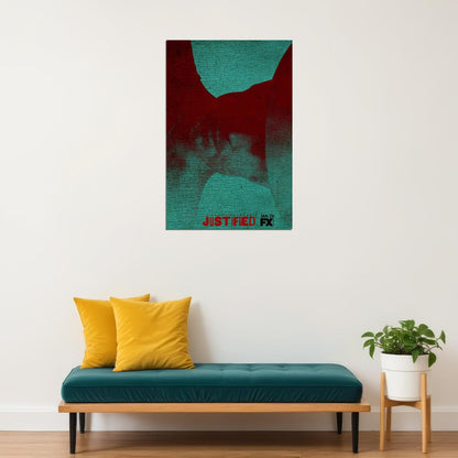 Justified Us Tv Series Show Movie Crime Drama Poster Wall Art Print Home Wall Decor - xonomax