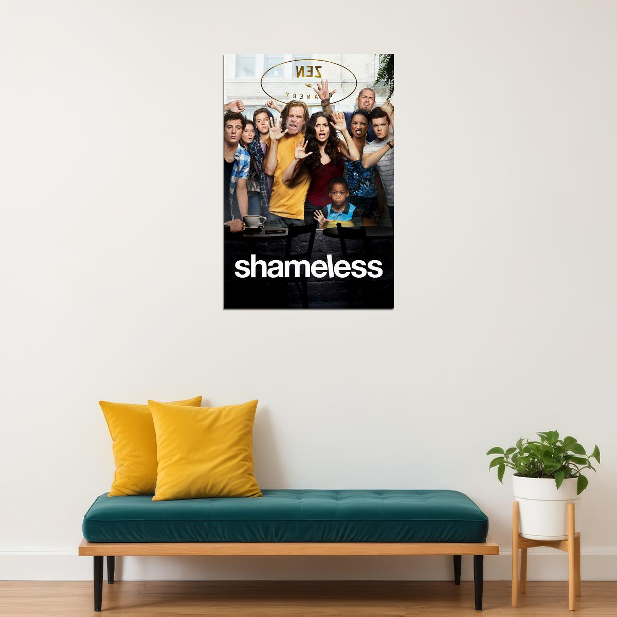 Shameless Movie Season 6 Tv Show Comedy Drama Poster Wall Art Print Home Wall Decor - xonomax