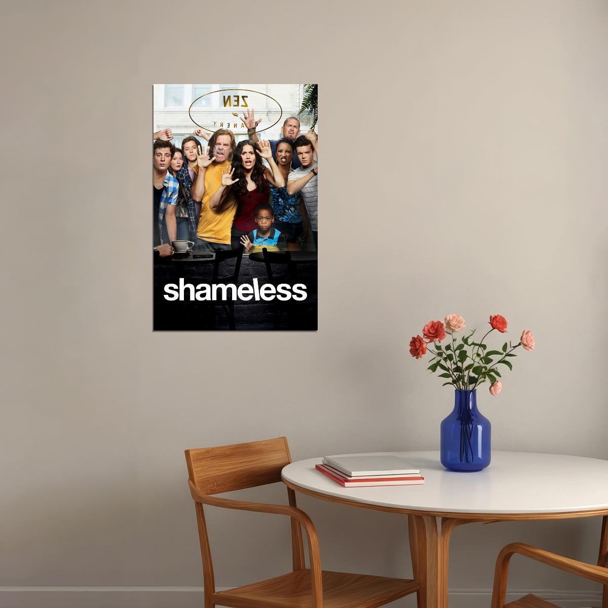 Shameless Movie Season 6 Tv Show Comedy Drama Poster Wall Art Print Home Wall Decor - xonomax