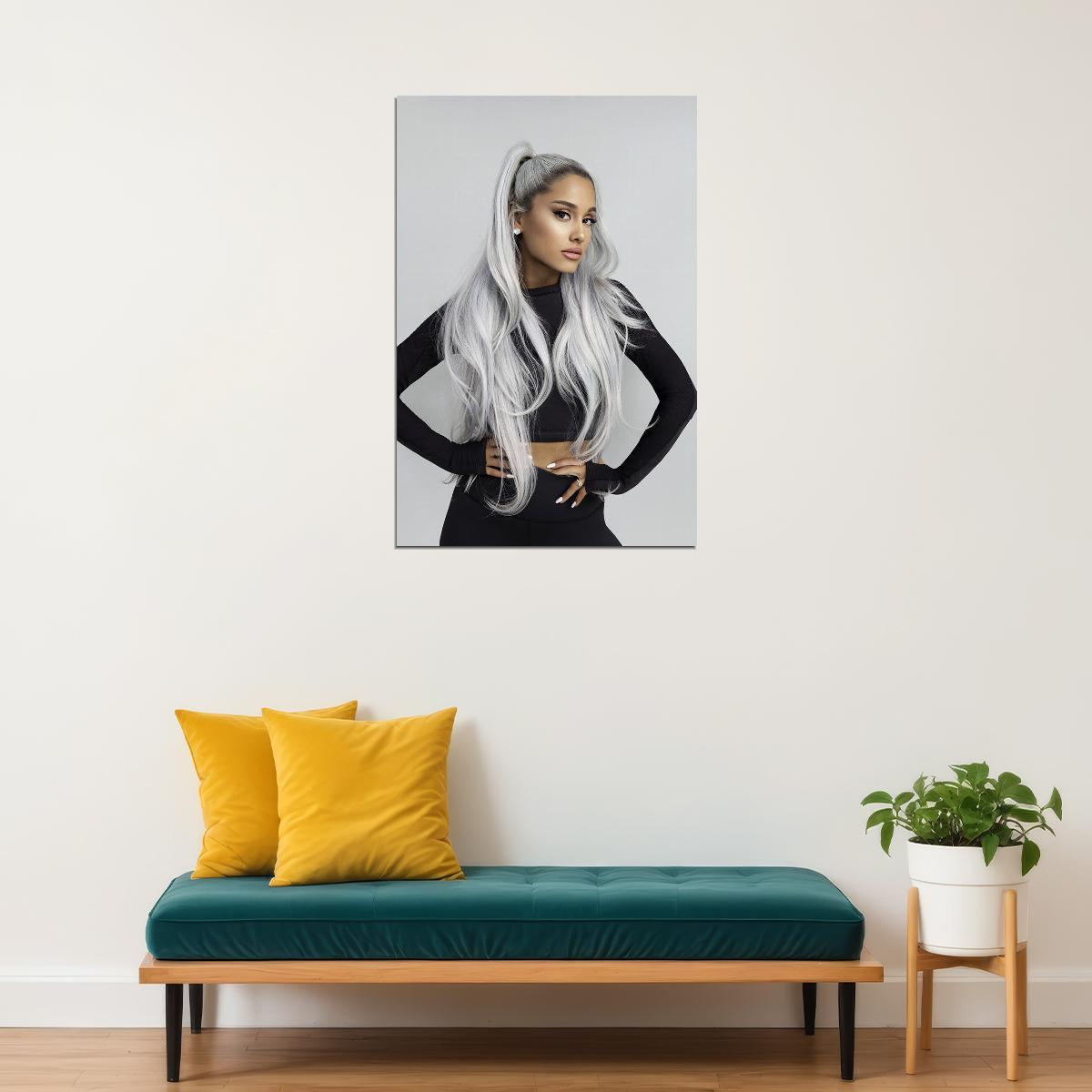 Ariana Grande Attractive Girl Musician Singer Poster Wall Art Print Home Wall Decor - xonomax