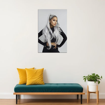Ariana Grande Attractive Girl Musician Singer Poster Wall Art Print Home Wall Decor - xonomax