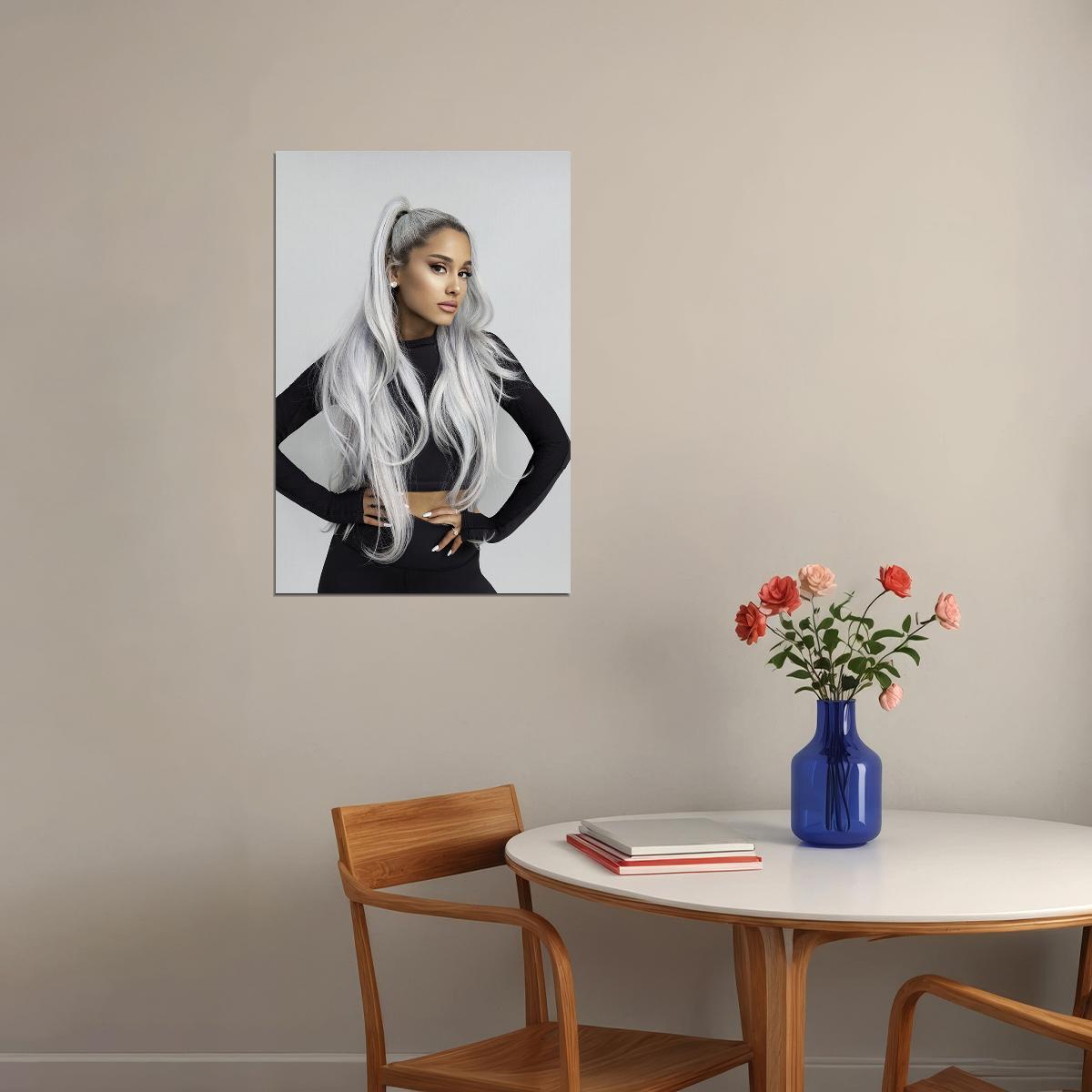Ariana Grande Attractive Girl Musician Singer Poster Wall Art Print Home Wall Decor - xonomax