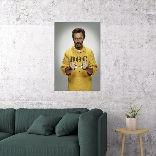 House Md Tv Series Hugh Laurie David Shore Show Poster Wall Art Print Home Wall Decor - xonomax