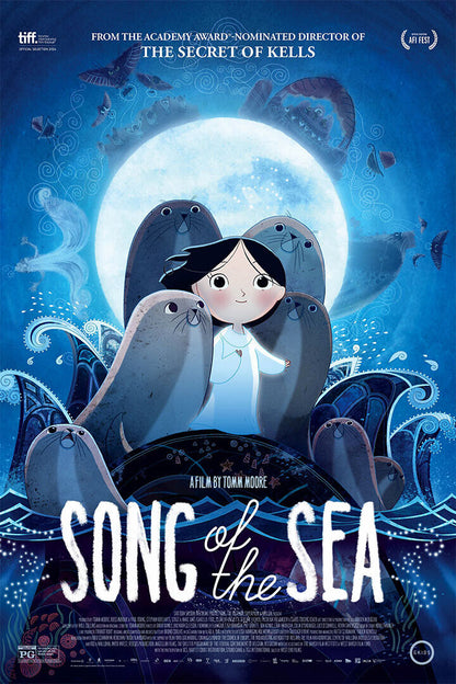 Song Of The Sea 2014 Film Animated Fantasy Movie Poster Wall Art Print Home Wall Decor - xonomax