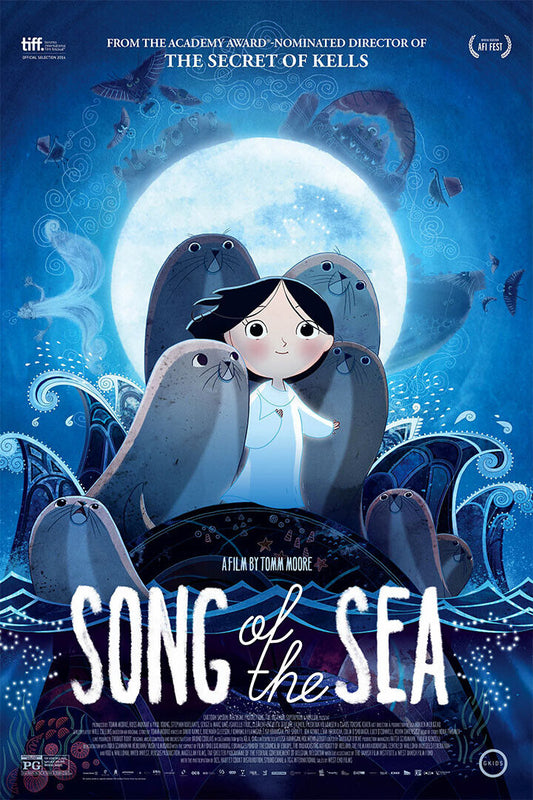Song Of The Sea 2014 Film Animated Fantasy Movie Poster Wall Art Print Home Wall Decor - xonomax