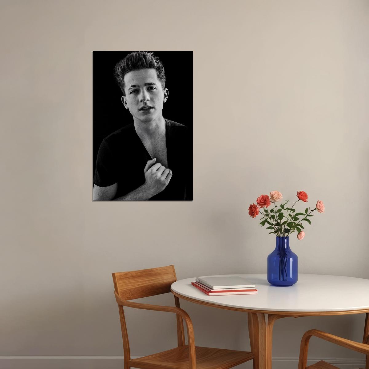 Charlie Puth Music Singer Artist Rapper Poster Wall Art Print Home Wall Decor - xonomax