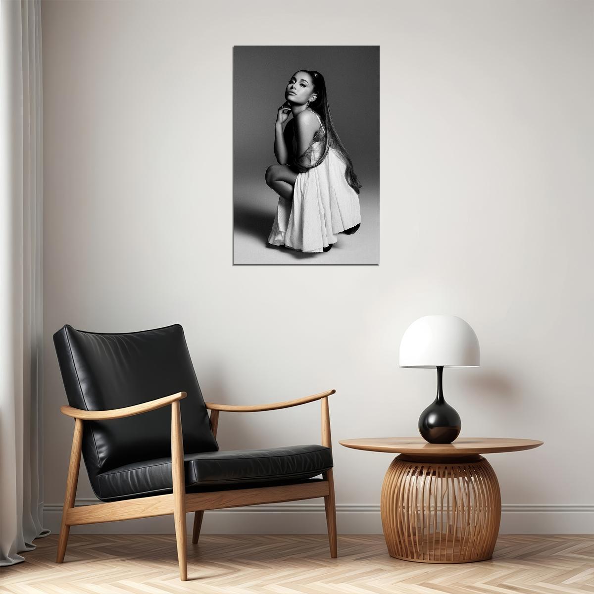 Ariana Grande Singer Music Famous Artist Attractive Poster Wall Art Print Home Wall Decor - xonomax