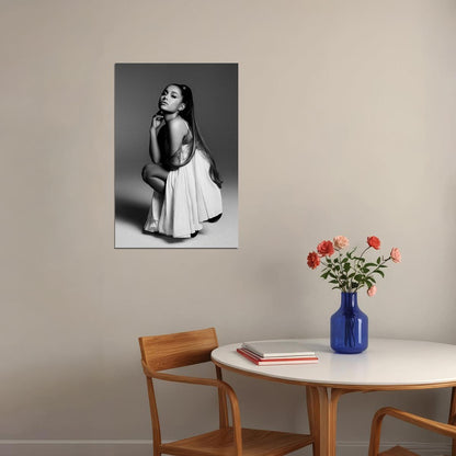 Ariana Grande Singer Music Famous Artist Attractive Poster Wall Art Print Home Wall Decor - xonomax