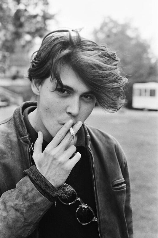 Actor Music Star Young Johnny Depp Producer Poster Wall Art Print Home Wall Decor - xonomax