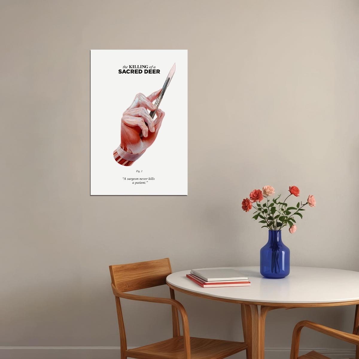 The Killing Of A Sacred Deer 2017 Movie Drama Poster Wall Art Print Home Wall Decor - xonomax