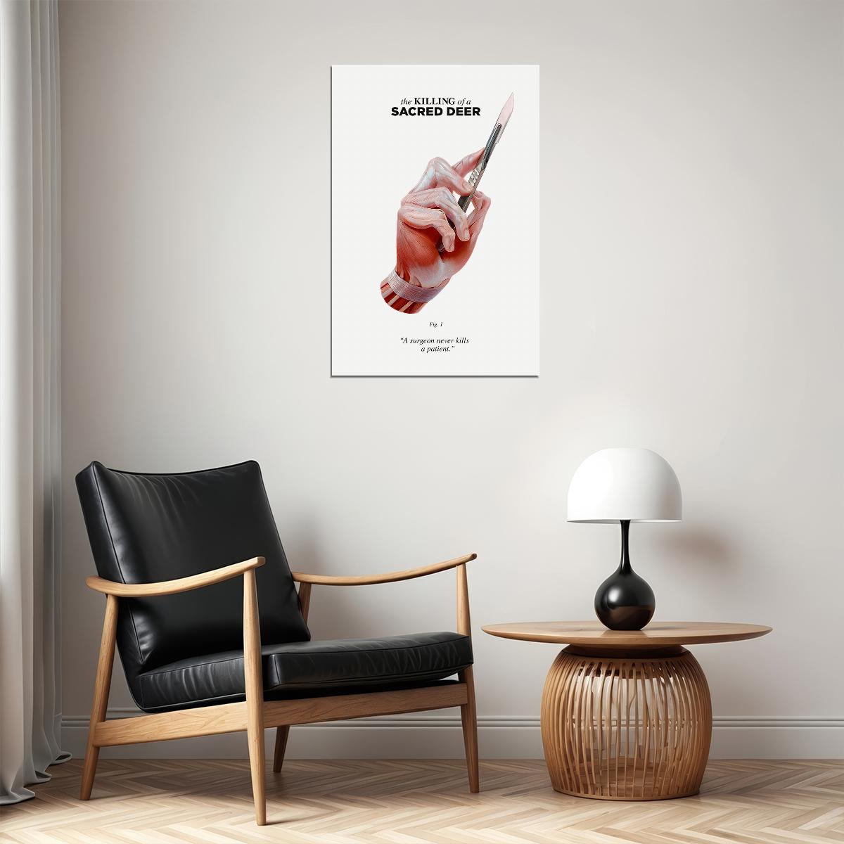 The Killing Of A Sacred Deer 2017 Movie Drama Poster Wall Art Print Home Wall Decor - xonomax