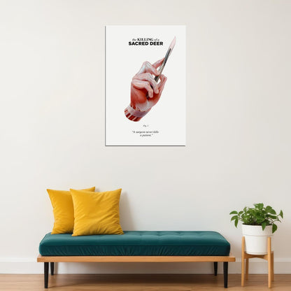 The Killing Of A Sacred Deer 2017 Movie Drama Poster Wall Art Print Home Wall Decor - xonomax