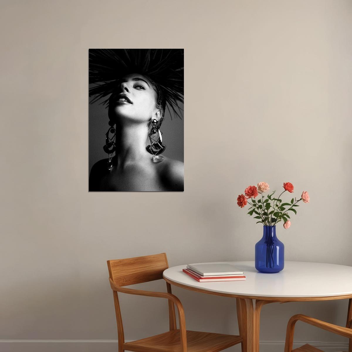 Lady Gaga Rap Music Singer Star Rapper Poster Wall Art Print Home Wall Decor - xonomax