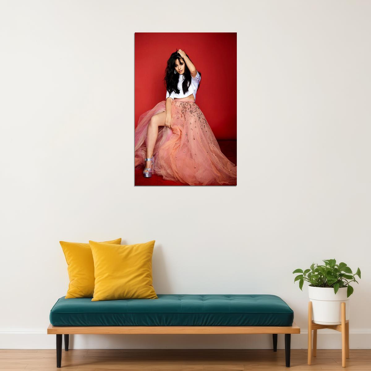 Camila Cabello Beauty Music Singer Star Beautiful Poster Wall Art Print Home Wall Decor - xonomax