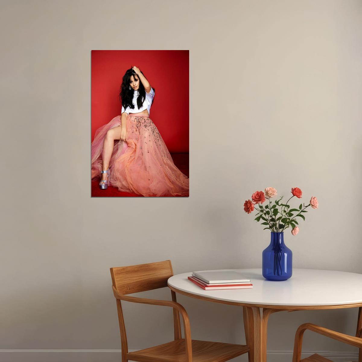 Camila Cabello Beauty Music Singer Star Beautiful Poster Wall Art Print Home Wall Decor - xonomax