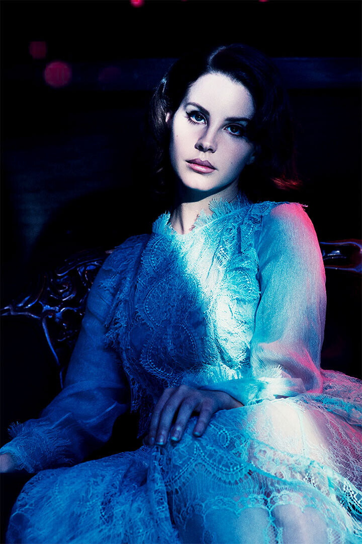 Lana Del Rey Soul Music Star Black Poetrist Poster Wall Art Print Home Wall Decor - xonomax