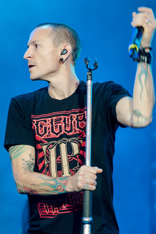 Chester Bennington Rock Music Songwriter Poster Wall Art Print Home Wall Decor - xonomax