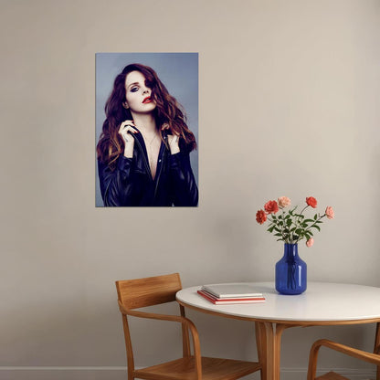 Lana Del Rey Music Singer Celebrity Model Poster Wall Art Print Home Wall Decor - xonomax