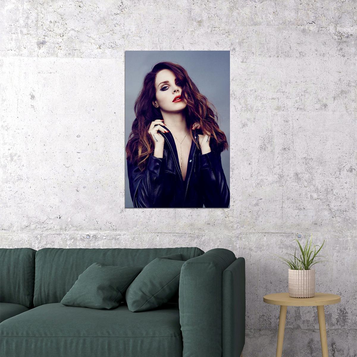 Lana Del Rey Music Singer Celebrity Model Poster Wall Art Print Home Wall Decor - xonomax