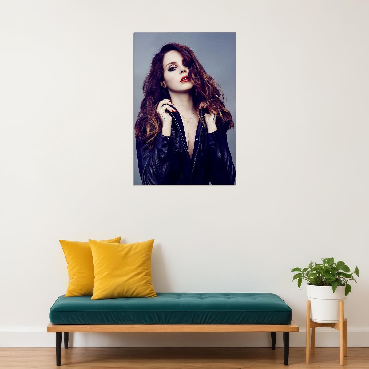 Lana Del Rey Music Singer Celebrity Model Poster Wall Art Print Home Wall Decor - xonomax