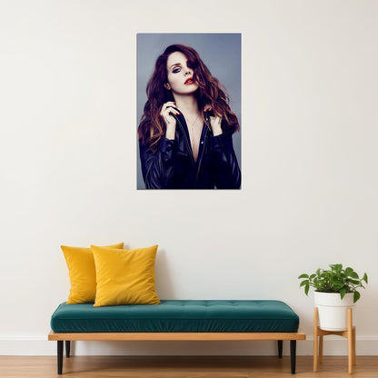 Lana Del Rey Music Singer Celebrity Model Poster Wall Art Print Home Wall Decor - xonomax