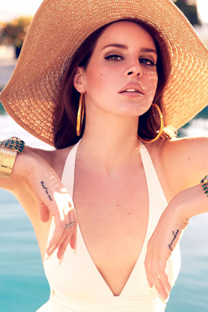 Lana Del Rey Music Star Songwriter Poster Wall Art Print Home Wall Decor - xonomax