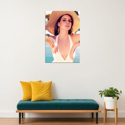 Lana Del Rey Music Star Songwriter Poster Wall Art Print Home Wall Decor - xonomax