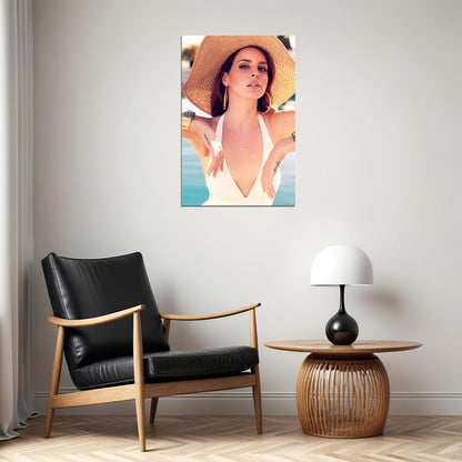 Lana Del Rey Music Star Songwriter Poster Wall Art Print Home Wall Decor - xonomax