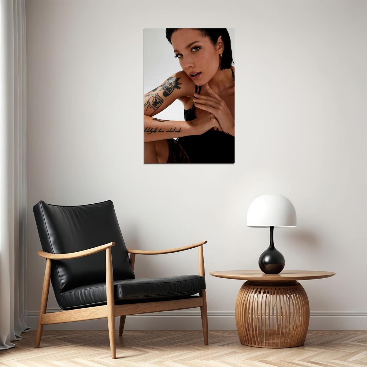 Halsey Ashley Music Sexy Singer Star Poster Wall Art Print Home Wall Decor - xonomax