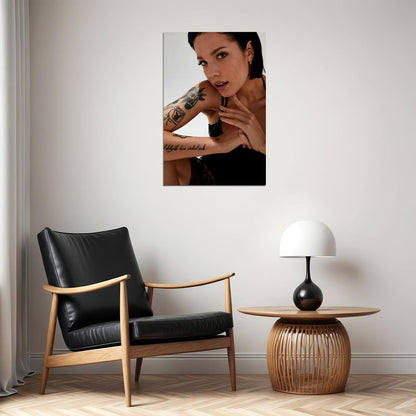 Halsey Ashley Music Sexy Singer Star Poster Wall Art Print Home Wall Decor - xonomax