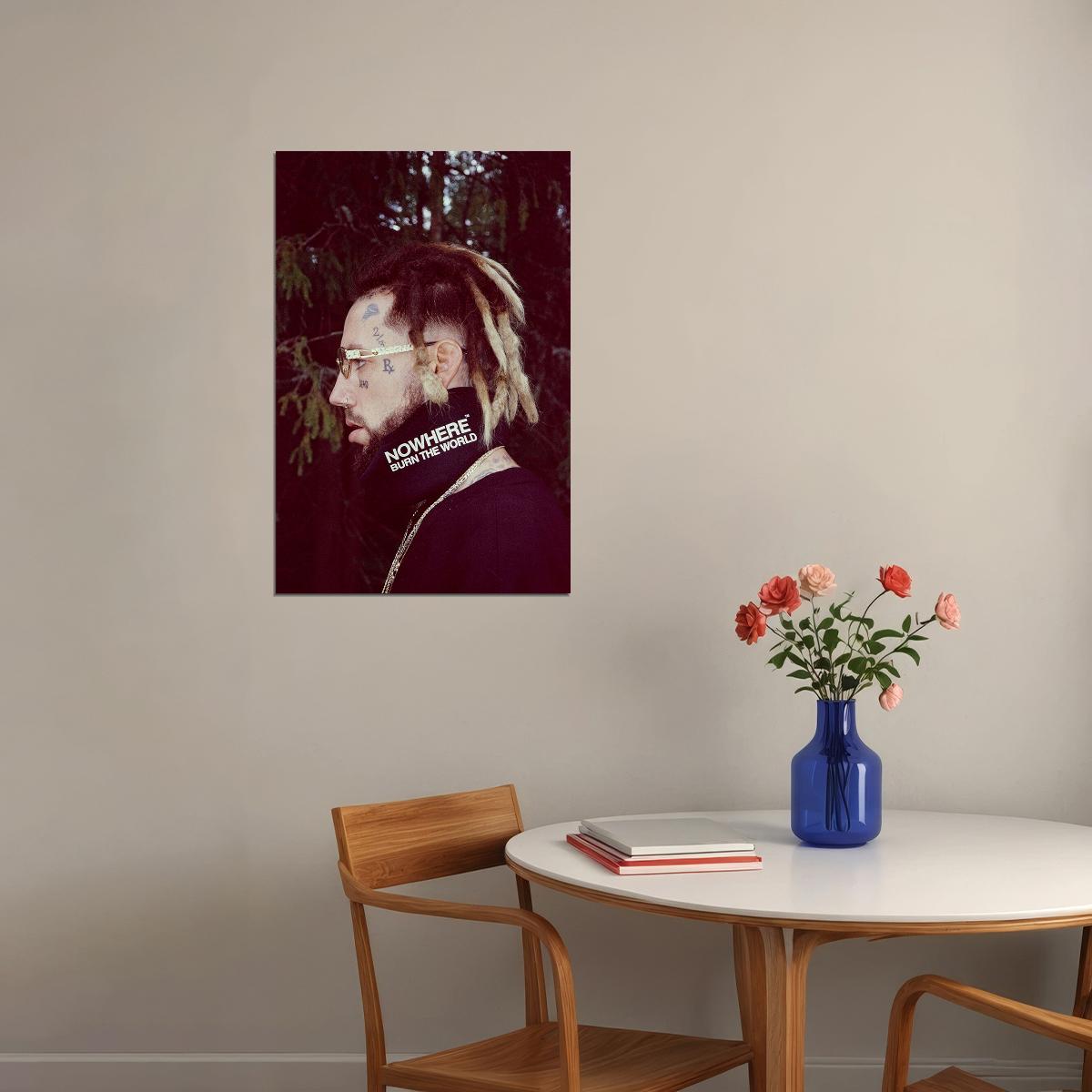 Suicideboys Rapper Music Singer Black Poster Wall Art Print Home Wall Decor - xonomax