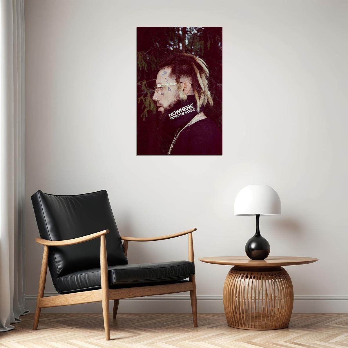 Suicideboys Rapper Music Singer Black Poster Wall Art Print Home Wall Decor - xonomax