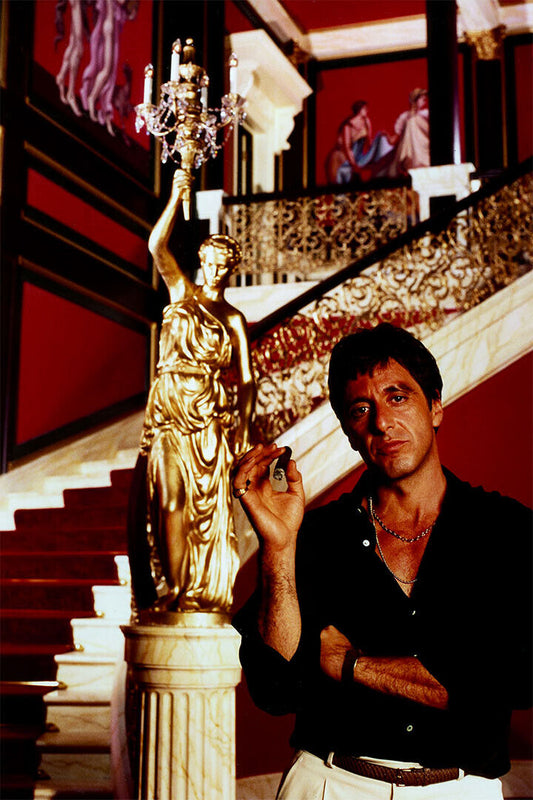 Scarface The World Is Yours Movie Al Pacino Poster Wall Art Print Home Wall Decor