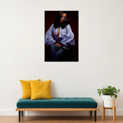 Cardi B American Fashion Female Rapper Artist Poster Wall Art Print Home Wall Decor - xonomax